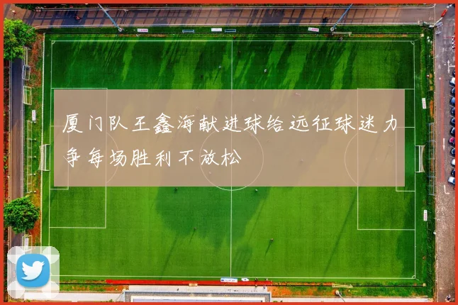 厦门队王鑫海献进球给远征球迷力争每场胜利不放松